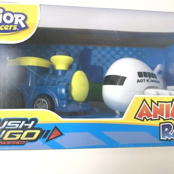 NKOK: Junior Racers Push'n Go Airplane  & Train- NEW - Picture 2 of 4